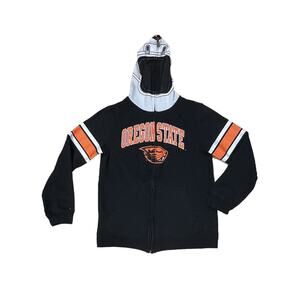 Full Zip Face Hoodie Oregon State Beavers Youth 14/16 NCAA Sports Football EUC